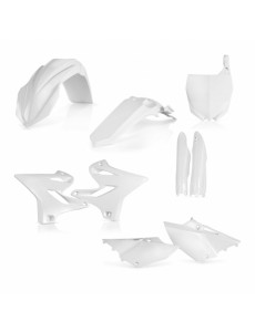 KIT PLÁSTICOS COMPLETO ACERBIS YAMAHA YZ 250 2018 BRANCO